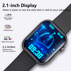 ECG Smart Watch of 2025 With Blood Pressure Monitor+Blood Glucose Monitoring